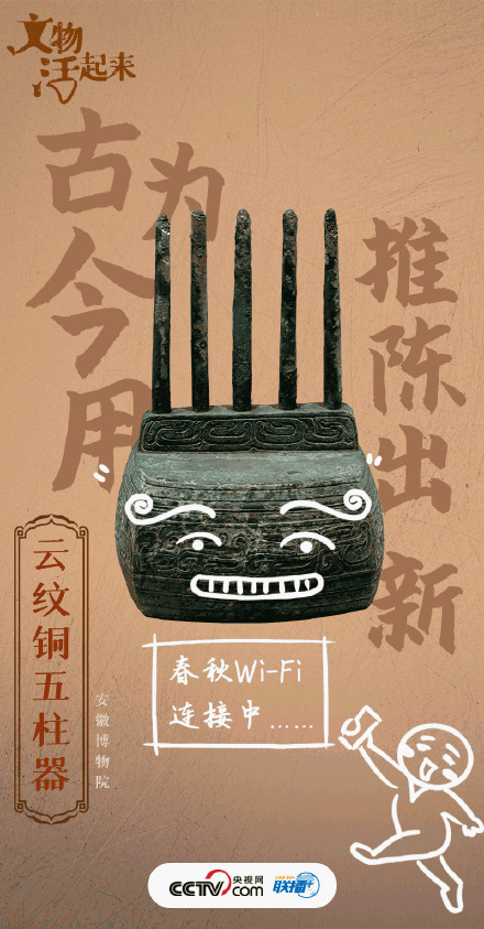 可可爱爱！当文物穿越成表情包