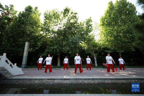 河北邢台：“秀”太极