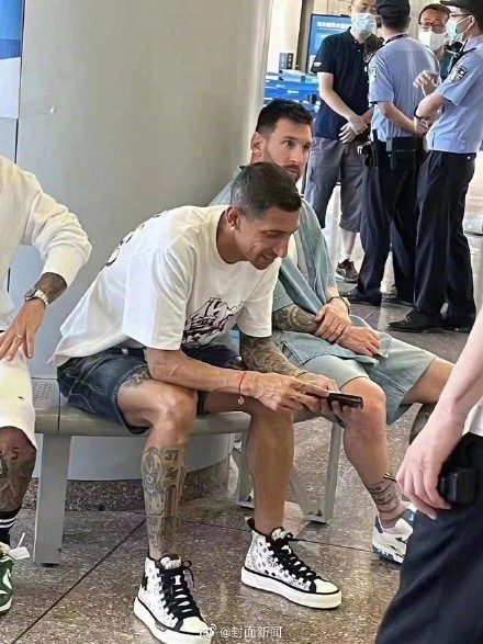 梅西私人飞机已抵达北京 开启第7次中国行