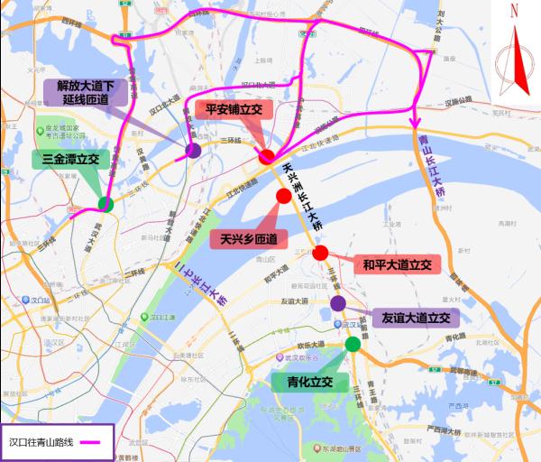 武汉一长江大桥部分时段将封闭