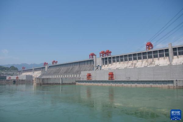 三峡水库水位消落迎接长江主汛期