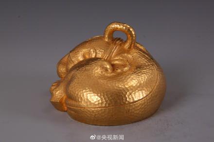含金量99%!西汉这只金兽重达18斤 含金量99%!西汉这只金兽重达18斤