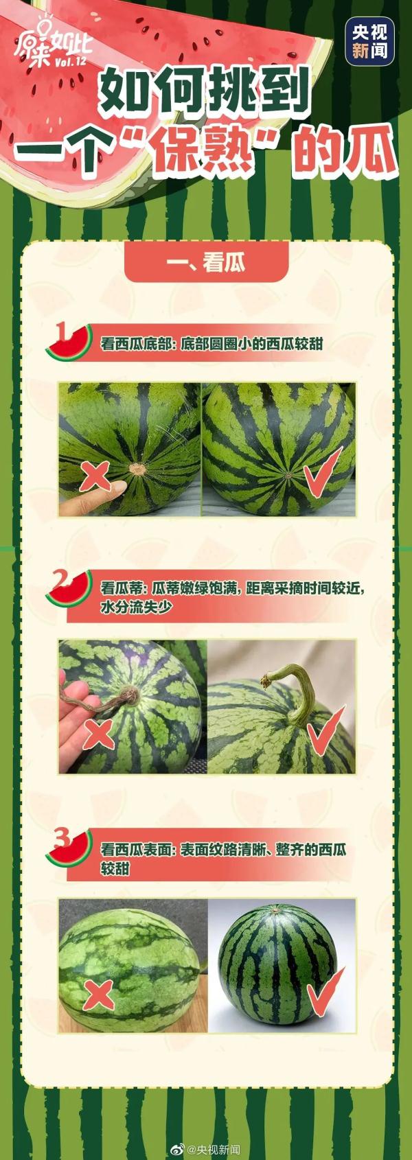 告诉你这些小秘密，夏天快乐吃瓜！