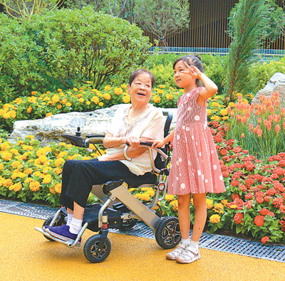 古城西安有条幸福林带