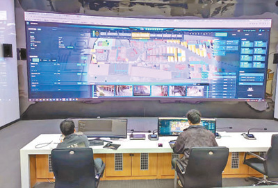 古城西安有条幸福林带