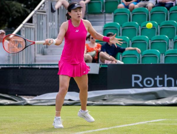 朱琳晋级诺丁汉网球赛16强