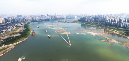 长江上游九朝段航道工程通过验收