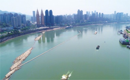 长江上游九朝段航道工程通过验收