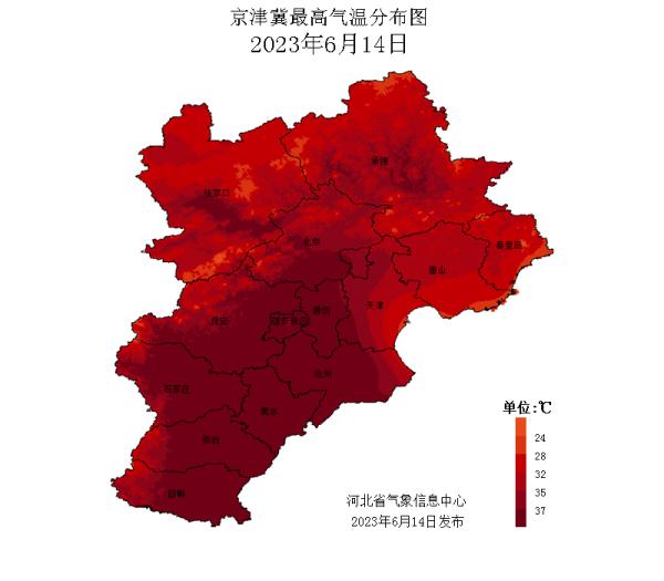 最高40.7℃！河北9地高温40℃+，其中石家庄有7地……
