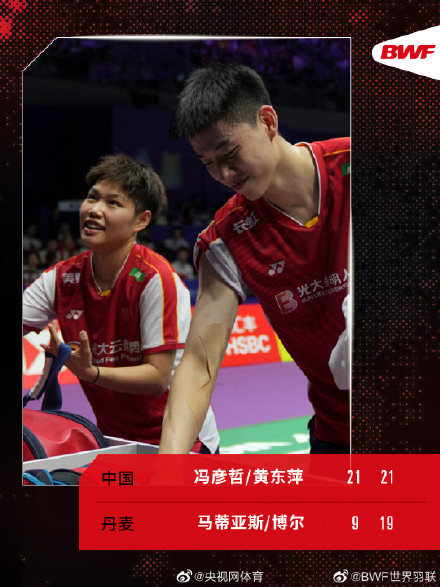 印尼赛冯彦哲黄东萍进八强