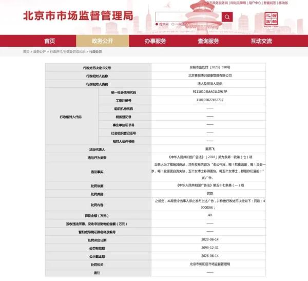 被罚40万,“五个女博士”连夜致歉 被罚40万,“五个女博士”连夜致歉