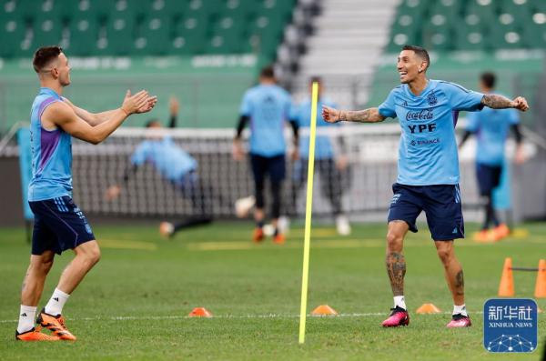 足球 |梅西亮相工体赛前训练 阿根廷队备战友谊赛 足球 |梅西亮相工体赛前训练 阿根廷队备战友谊赛