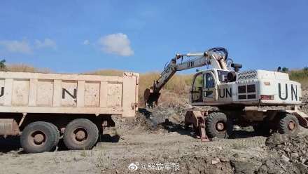 中国第26批赴刚果（金）维和工兵分队阶段性完成道路修筑任务