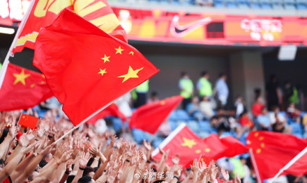 国际足球邀请赛中国队4比0胜缅甸队