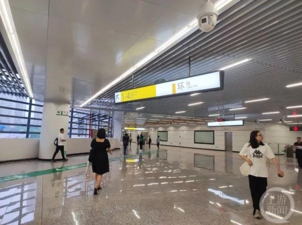 10分钟→5分钟!重庆轨道交通谢家湾站实现站内换乘 10分钟→5分钟!重庆轨道交通谢家湾站实现站内换乘