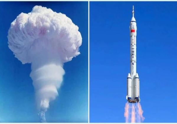 跨越54年的同一天！“神舟发射”遇上“氢弹爆炸”