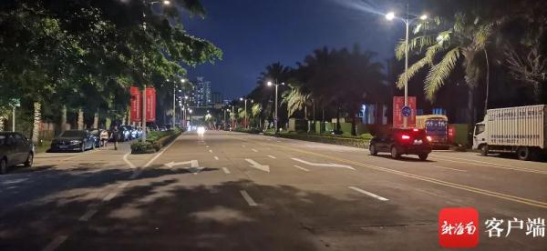 这条路通车试运行！南北贯通南海大道与椰海大道