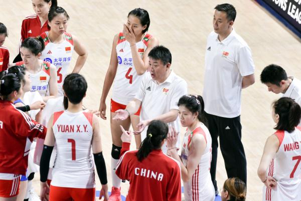 中国女排不敌波兰队遭遇世联赛首败