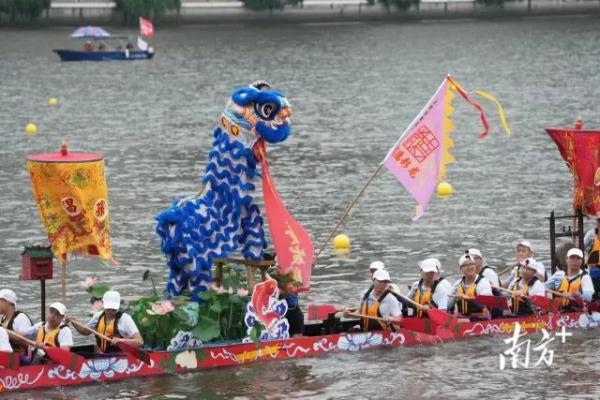 苏炳添发令！梁家辉擂鼓！大湾区人扒龙船拼了