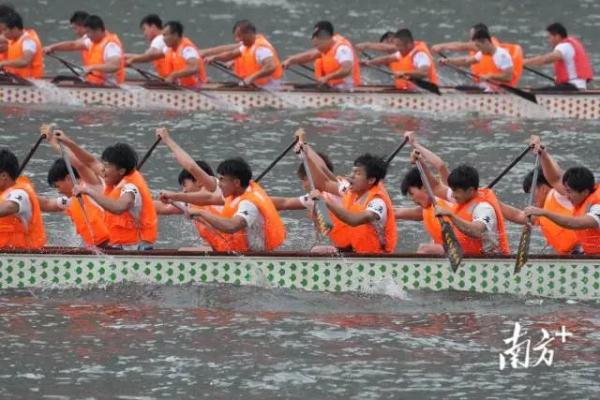 苏炳添发令！梁家辉擂鼓！大湾区人扒龙船拼了