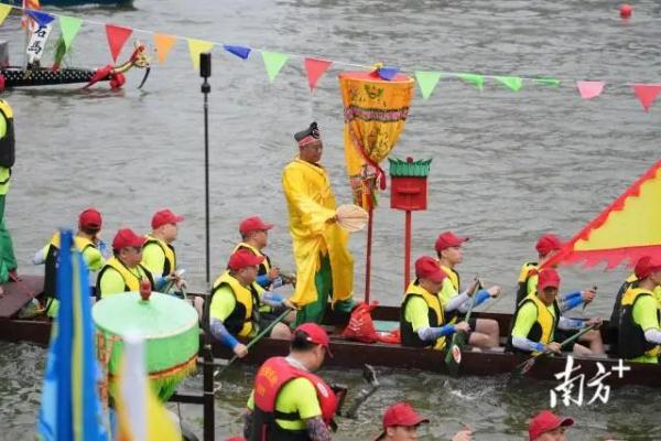 苏炳添发令！梁家辉擂鼓！大湾区人扒龙船拼了