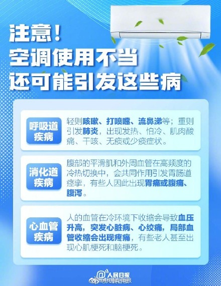 夏天怎样吹空调才健康？收好高温天空调房生存指南
