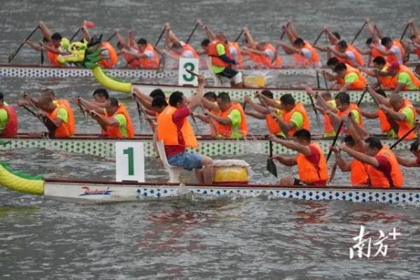 苏炳添发令！梁家辉擂鼓！大湾区人扒龙船拼了