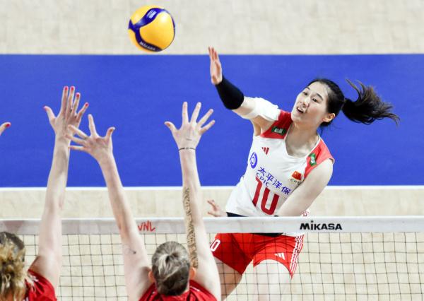 中国女排不敌波兰队遭遇世联赛首败
