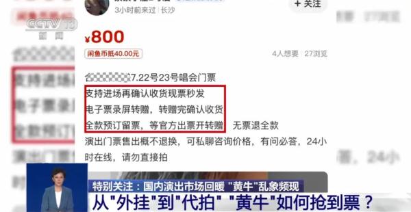 查获143人！演唱会门票翻倍，“黄牛”到底如何抢到票？