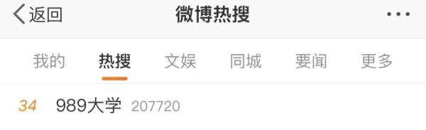 “989大学”上热搜！全校师生免费加鸡腿→