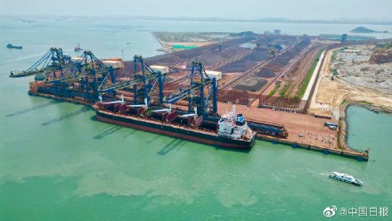 福建东吴港区上半年货物吞吐量突破2350万吨 强势实现“半年红”