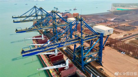 福建东吴港区上半年货物吞吐量突破2350万吨 强势实现“半年红”