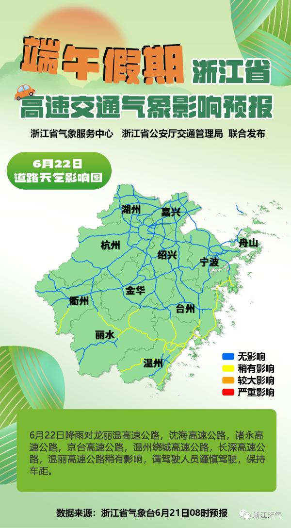 暴雨、大暴雨，浙江省防指启动防汛Ⅳ级应急响应！端午假期天气、路况提前了解