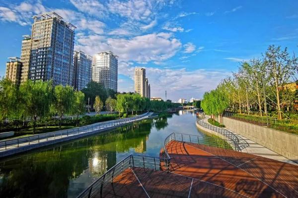 亮马河18公里滨水绿道全线贯通,穿三环只要1分多→ 亮马河18公里滨水绿道全线贯通,穿三环只要1分多→