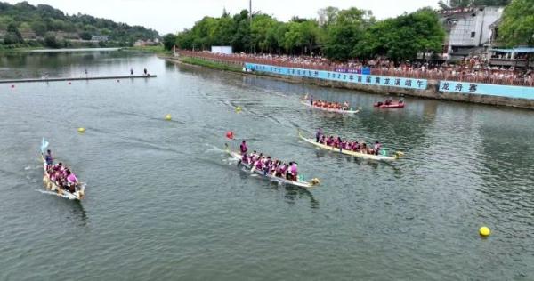 时隔23年 双流黄龙溪恢复端午龙舟大赛