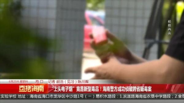 “上头电子烟”竟是新型毒品！海南警方成功侦破跨省贩毒案