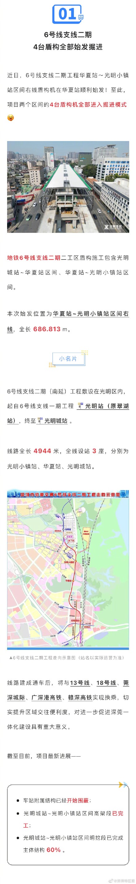 刷新进度条!深圳两条地铁线路传来新进展 刷新进度条!深圳两条地铁线路传来新进展
