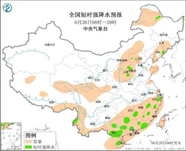 河北的雨要来了！局地雷暴大风或冰雹