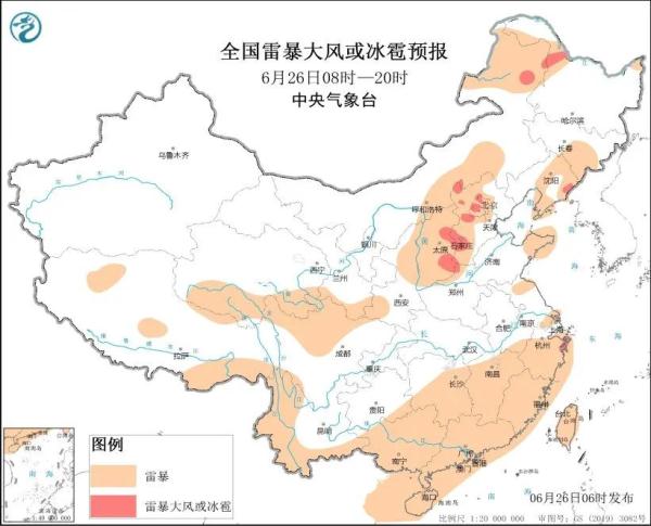 河北的雨要来了！局地雷暴大风或冰雹