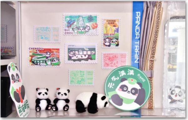 这趟列车 全国独有！“熊猫邮局”登上“熊猫专列”