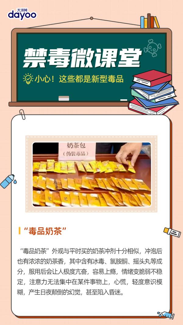 警惕!这些“奶茶”“软糖”“巧克力”竟是新型毒品? 警惕!这些“奶茶”“软糖”“巧克力”竟是新型毒品?