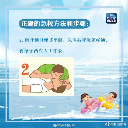 叮！这份溺水急救包请查收~