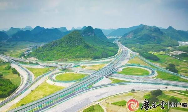 好消息！广西这条高速公路6月30日全线通车