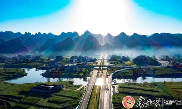 好消息！广西这条高速公路6月30日全线通车