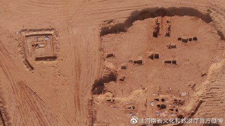 开封市尉氏县发现22座古墓 墓葬年代跨度近1600年