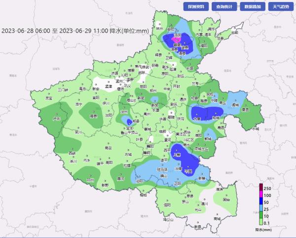 河南降水频现 高温还会插空返场 河南降水频现 高温还会插空返场