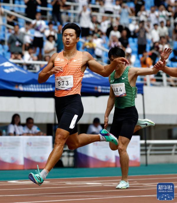 田径|全国冠军赛:谢震业男子200米夺冠 田径|全国冠军赛:谢震业男子200米夺冠