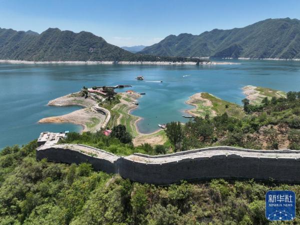 河北“水下长城”露芳容 河北“水下长城”露芳容