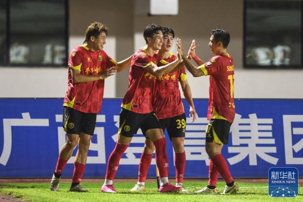 中甲 | 广西平果哈嘹胜延边龙鼎
