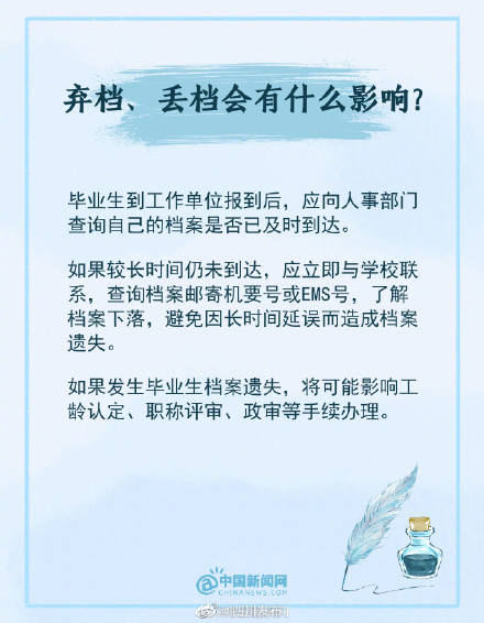 档案袋，拆不得！